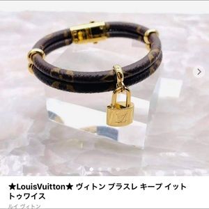 Lv Brass Quipu it Twice Bracelet